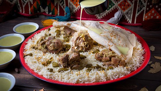 Single Madoofon Arab Meat with Rice