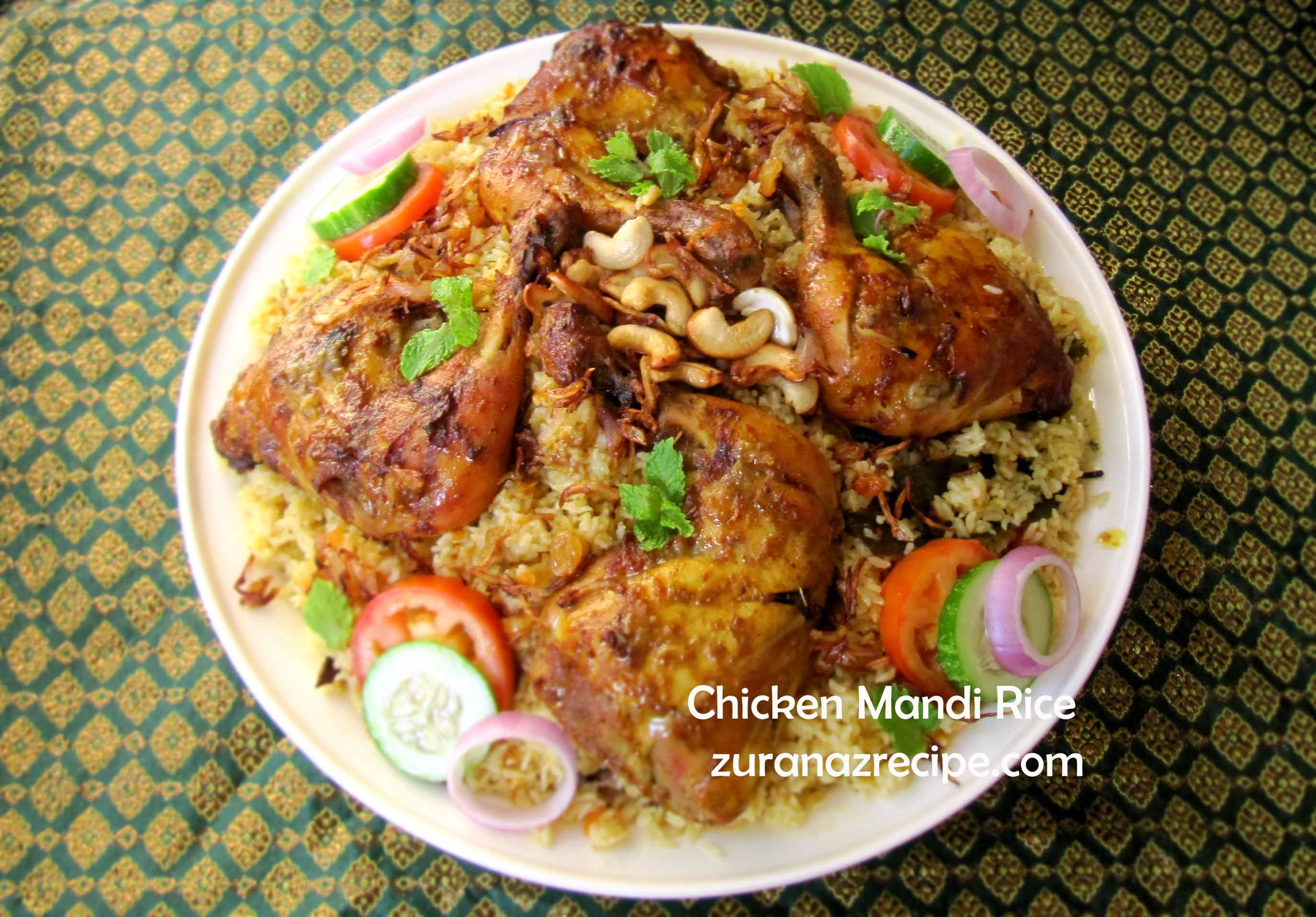 Madfoon Chicken with Mandi Rice