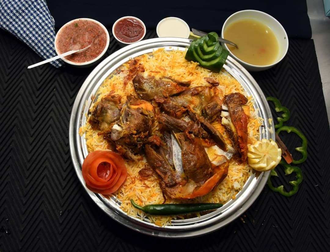 Single Madbi Arab Meat Rice